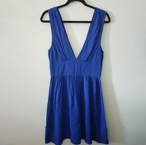 Forever 21 Royal Blue Sleeveless Mini Dress